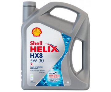 Моторное масло Shell Helix HX8 X 5W-30  4L