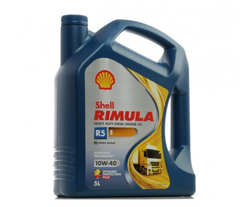 Моторное масло Shell Rimula R5 E 10W-40  5L